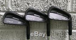 Titleist 804 OS Forged Iron Set (4-PW) NICE Xtreme Dark Finish R300 LITE