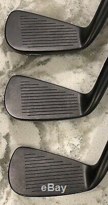 Titleist 804 OS Forged Iron Set (4-PW) NICE Xtreme Dark Finish R300 LITE