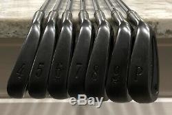 Titleist 990B Forged Iron Set (4-PW) NICE RH Tour Black Finish Rifle 6.0