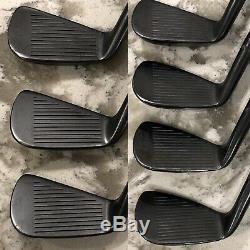 Titleist 990B Forged Iron Set (4-PW) NICE RH Tour Black Finish Rifle 6.0