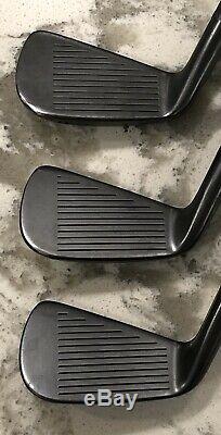 Titleist 990B Forged Iron Set (4-PW) NICE RH Tour Black Finish Rifle 6.0