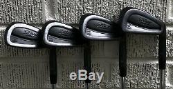 Titleist 990B Forged Iron Set (4-PW) NICE RH Tour Black Finish Rifle 6.0