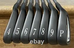 Titleist DCI 762 Iron Set (4-PW) Excellent RH Xtreme Dark Finish WLG