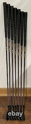 Titleist DCI 762 Iron Set (4-PW) Excellent RH Xtreme Dark Finish WLG