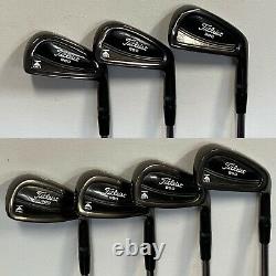 Titleist DCI 990 Iron Set (4-PW) Excellent RH Xtreme Dark Finish CHR