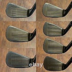 Titleist DCI 990 Iron Set (4-PW) Excellent RH Xtreme Dark Finish CHR