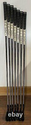 Titleist DCI 990 Iron Set (4-PW) Excellent RH Xtreme Dark Finish CHR