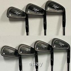 Titleist DCI 990 Iron Set (4-PW) Excellent RH Xtreme Dark Finish ELLF