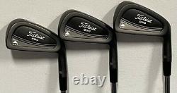 Titleist DCI 990 Iron Set (4-PW) Excellent RH Xtreme Dark Finish ELLF