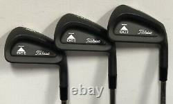 Titleist DCI Black Iron Set (4-PW) MINT RH XP90 Xtreme Dark Finish RL