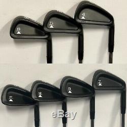 Titleist DCI Black Iron Set (4-PW) NICE RH Xtreme Dark Finish HICO