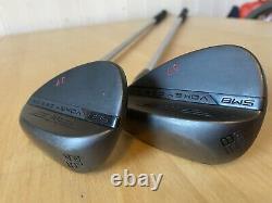 Titleist Sm8 Wedge Set 54 and 58 Black Finish KBS 125 Rev 2.0