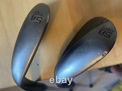 Titleist Sm8 Wedge Set 54 and 58 Black Finish KBS 125 Rev 2.0