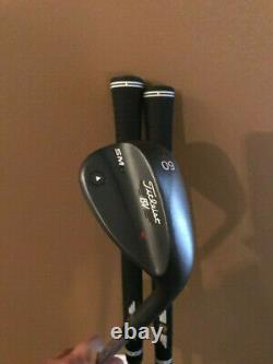 Titleist Vokey SM6 Wedge Set 52, 56, 60, Black finish Project X 6.0 Shaft