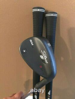 Titleist Vokey SM6 Wedge Set 52, 56, 60, Black finish Project X 6.0 Shaft