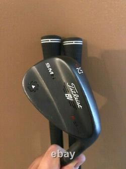 Titleist Vokey SM6 Wedge Set 52, 56, 60, Black finish Project X 6.0 Shaft