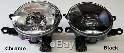 Toyota Highlander / HV 2018 2019 Black Finish LED Fog Lamp Set OEM NEW