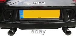 Toyota MR2 Rear Lower Grill Set Black finish (2003 to 2006)