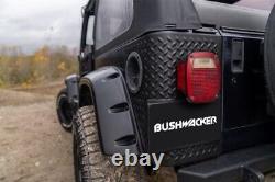 Trail Armor Rear Corner Covers 2-Piece Set, Black, Textured Finish Fits