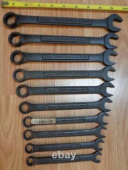 USA Made = CRAFTSMAN = BLACK OXIDE FINISH METRIC WRENCH SET 10-19mm NEW! 10pc