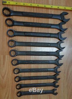 USA Made = CRAFTSMAN = BLACK OXIDE FINISH METRIC WRENCH SET 10-19mm combination