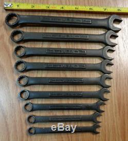 USA Made- CRAFTSMAN INDUSTRIAL BLACK OXIDE FINISH METRIC WRENCH SET NEW 9pc mm