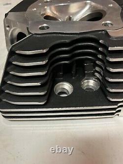 Ultima Black Finish 4.250 Bore Front Cylinder Head set ultima n s&s engines