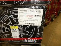 Used set of MB Legacy wheels 20x9 6-135(+18) machined / black finish