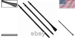 Versatile 3-Piece Pneumatic Tool Set with Black Oxide Finish & Lifetime Warranty
