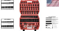 Versatile 70-Piece Impact Socket Set Black Phosphate Finish & Extension Bars