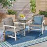 Viola Outdoor Wood And Wicker Club Chairs