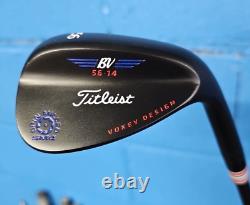 Vokey Sm4 Black Nitride 3 Wedge Set 52-56-60 Spine Aligned Black S300
