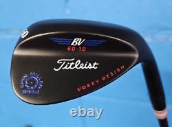 Vokey Sm4 Black Nitride 3 Wedge Set 52-56-60 Spine Aligned Black S300