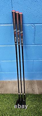 Vokey Sm4 Black Nitride 3 Wedge Set 52-56-60 Spine Aligned Black S300