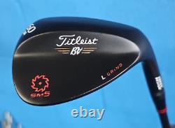 Vokey Sm5 Black Nitride 2 Wedge Set 56-10 & 60-04 Spine Aligned Black S300 Sweet