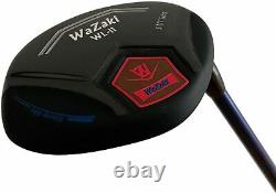 Wazaki Japan Black Oil Finish WL-IIs 4-SW Mx Steel Hybrid Irons Golf Club Set wi
