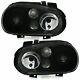 Xenon D2s H7 Headlight Set For Vw Golf 4 Iv In Black Clear Finish