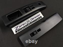 ZSPEC 350z Z33 Interior Door Window Switch Finisher Set BLACK fits LHD'03-0