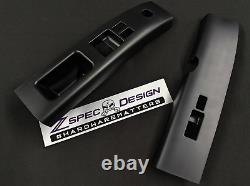 ZSPEC 350z Z33 Interior Door Window Switch Finisher Set BLACK fits LHD'03-0