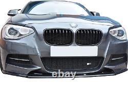 Zunsport Compatible With BMW M135i Front Grille Set Black Finish (2012-2015)