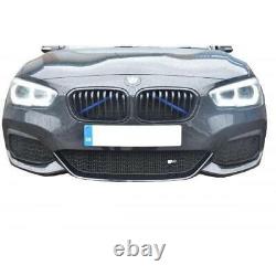 Zunsport Compatible With BMW M140i Front Grill Set Black Finish (2016)