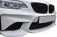 Zunsport Compatible With Bmw M2 Gen 1 (f87) Front Grill Set Black Finish