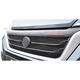 Zunsport Compatible With Fiat Ducato 2023 Upper Grill Set Black Finish