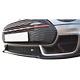 Zunsport Compatible With Mini Clubman Jcw Front Grill Set Black Finish