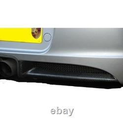 Zunsport Compatible With Porsche Cayman 987.1 Rear Grill Set Black finish