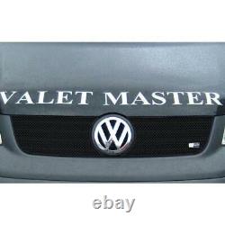 Zunsport Compatible With Volkswagen T5 Top Grill Set Black finish 2003 to